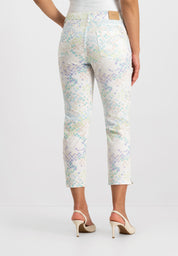 Sarah Slim Cropped Jeans | Aqua