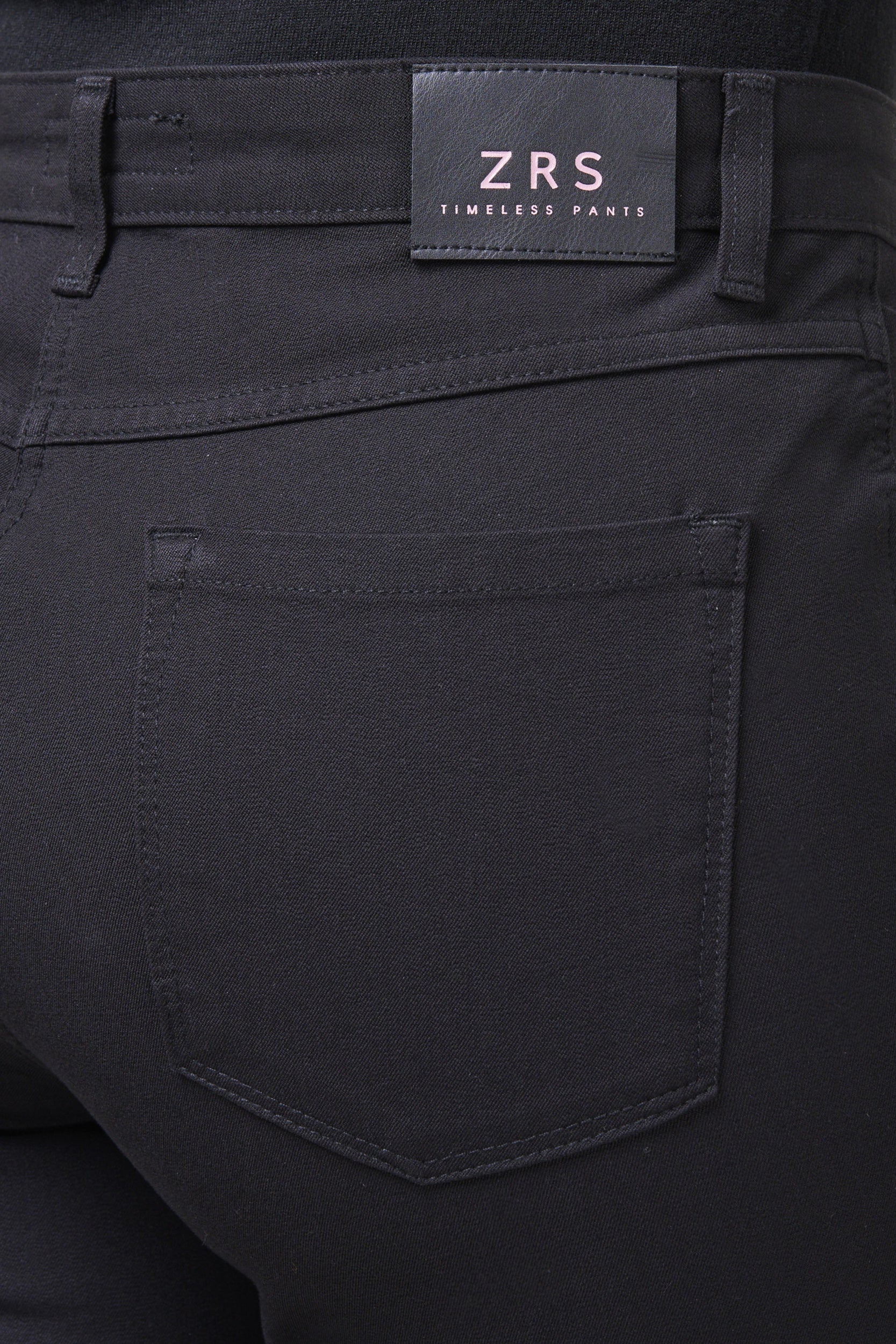 Kora Sporty Bi-Stretch Straight Jeans | Black Pants ZRS