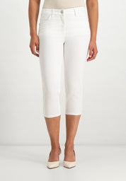Kora Cropped Jeans | Optical White