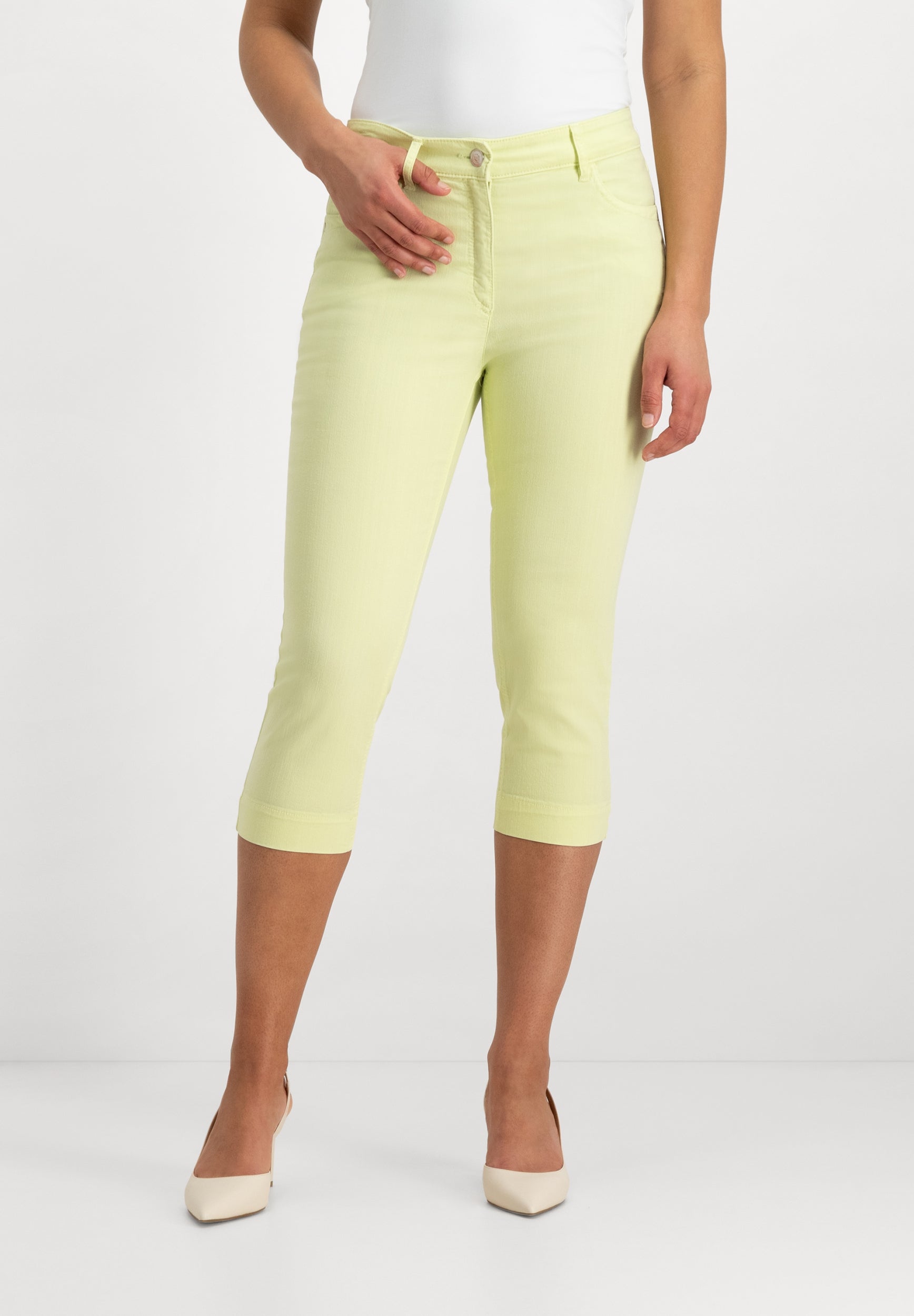 Kora 7/8 Jeans | Lime